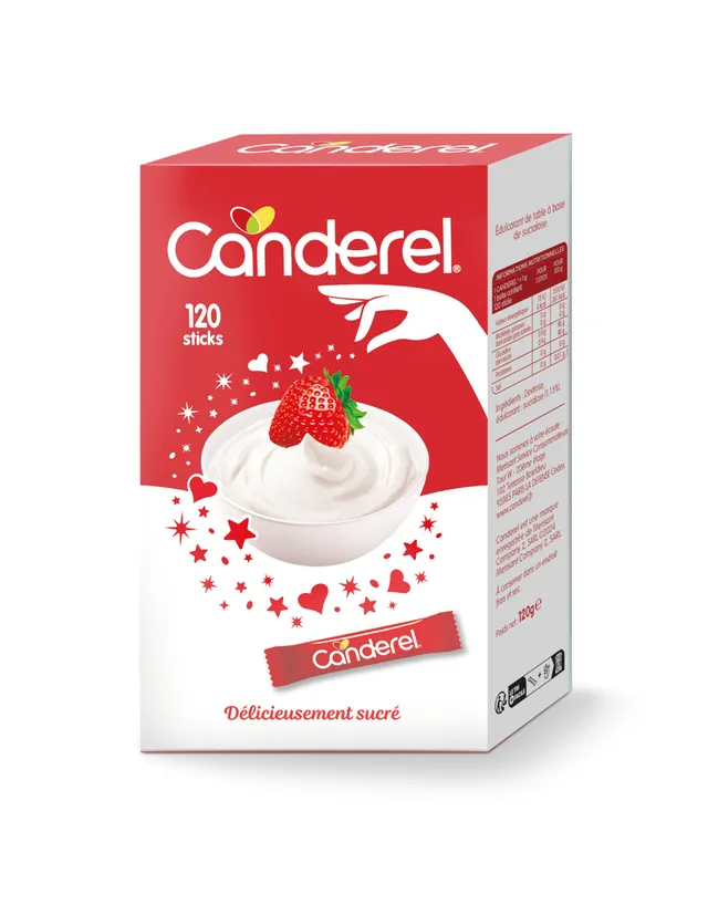 canderel-sucralose-sticks-dulcorant-120-sticks-sans-calorie image 1