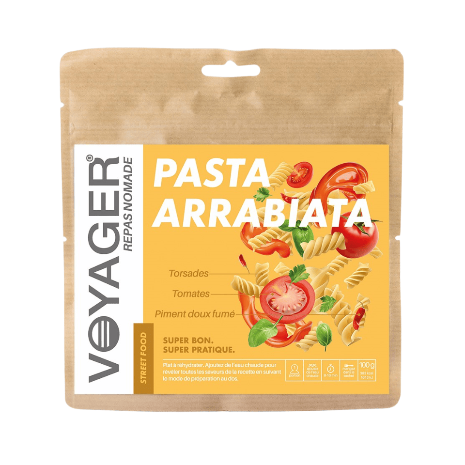 voyager-nutrition-pasta-arrabiata-plat-lyophilis-piment-fum image 1