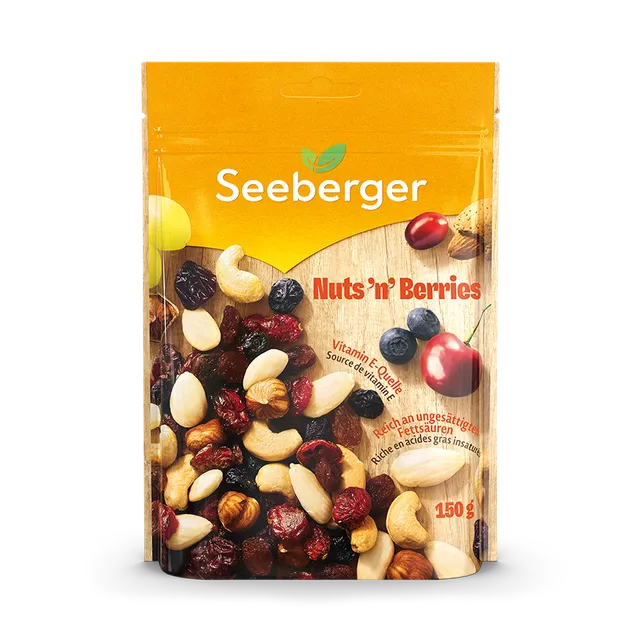 seeberger-silver-label-nuts-n-berries-m-lange-150-g-noisettes image 1