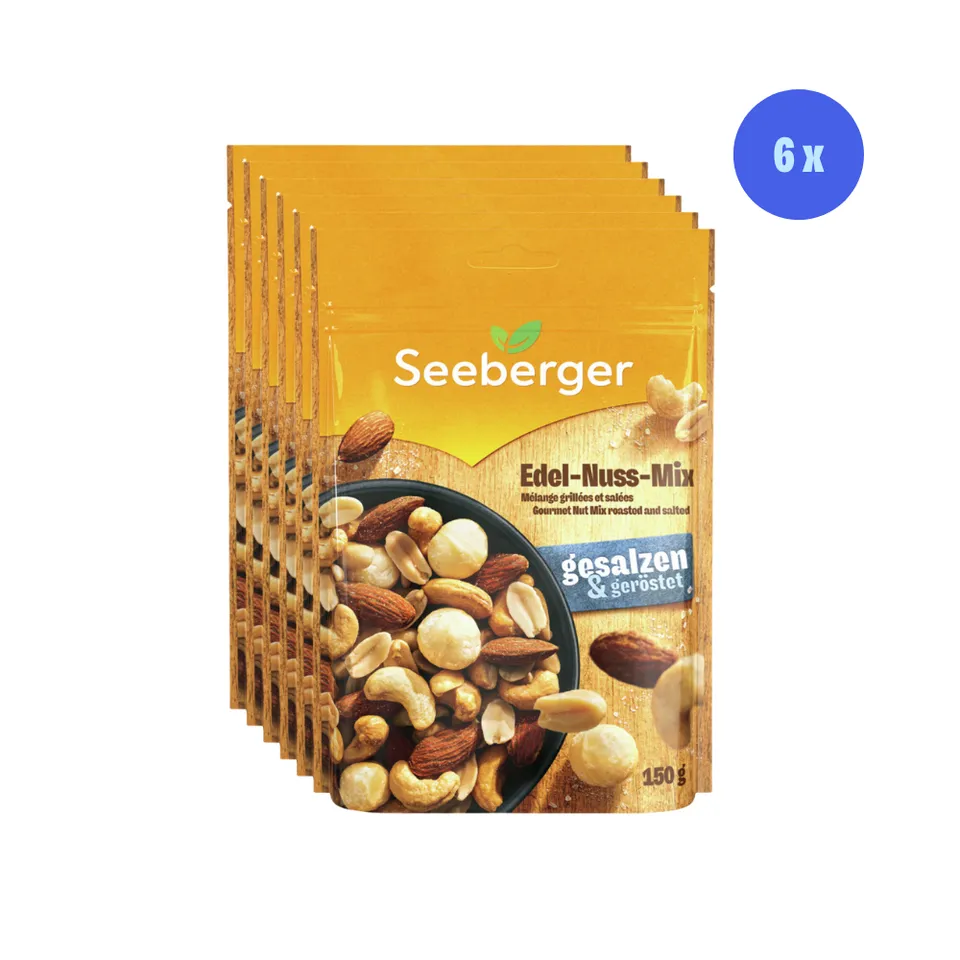 seeberger-silver-label-mix-de-noix-6-x-150g image 1
