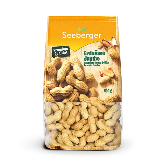 seeberger-silver-label-arachides-jumbo-grill-es-500-g image 1