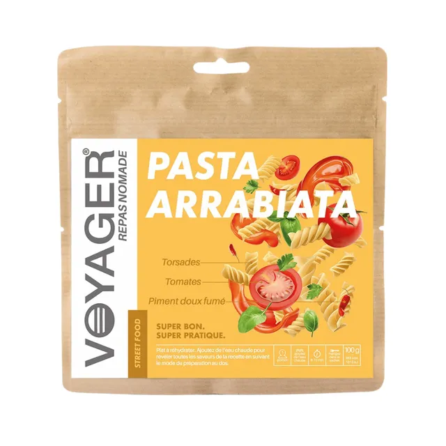 voyager-nutrition-pasta-arrabiata-plat-lyophilis-piment-fum image 1