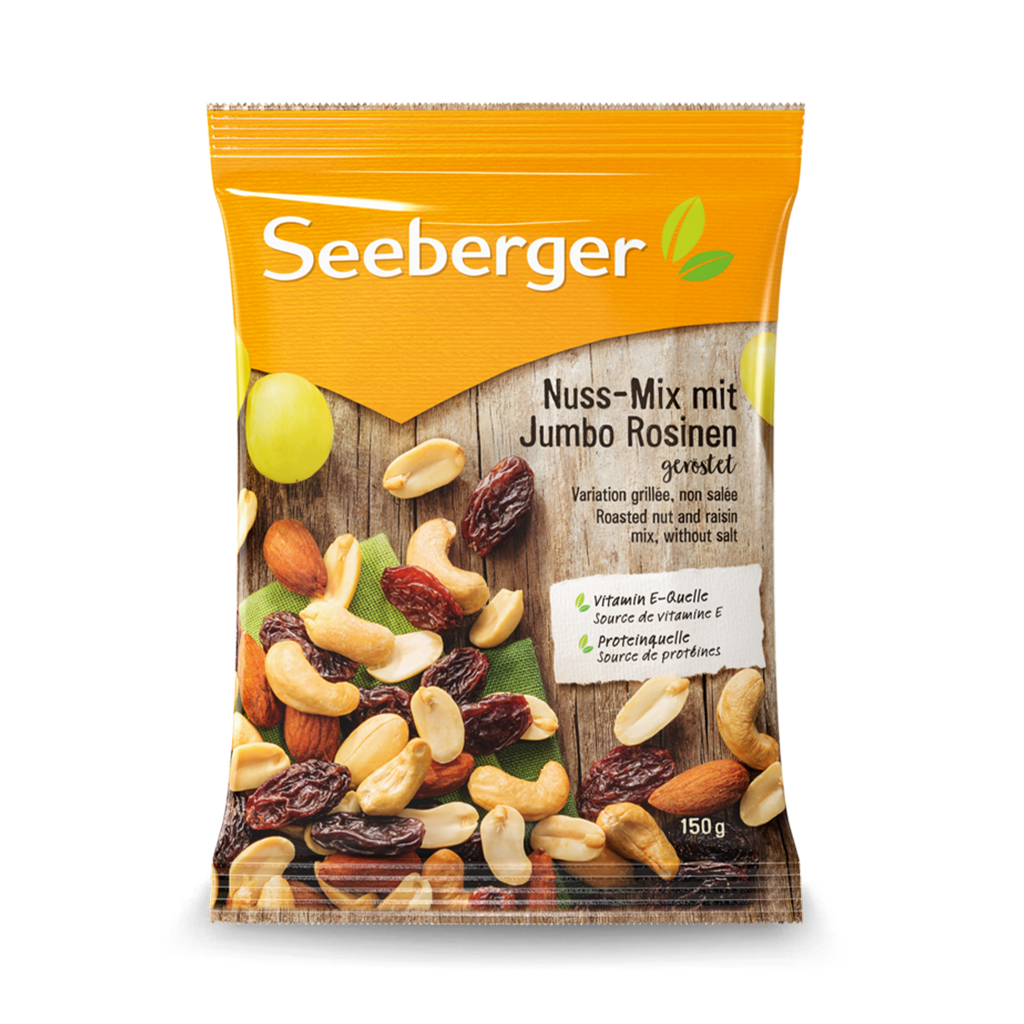 seeberger-silver-label-m-lange-noix-raisins-jumbo-grill-150-g image 2