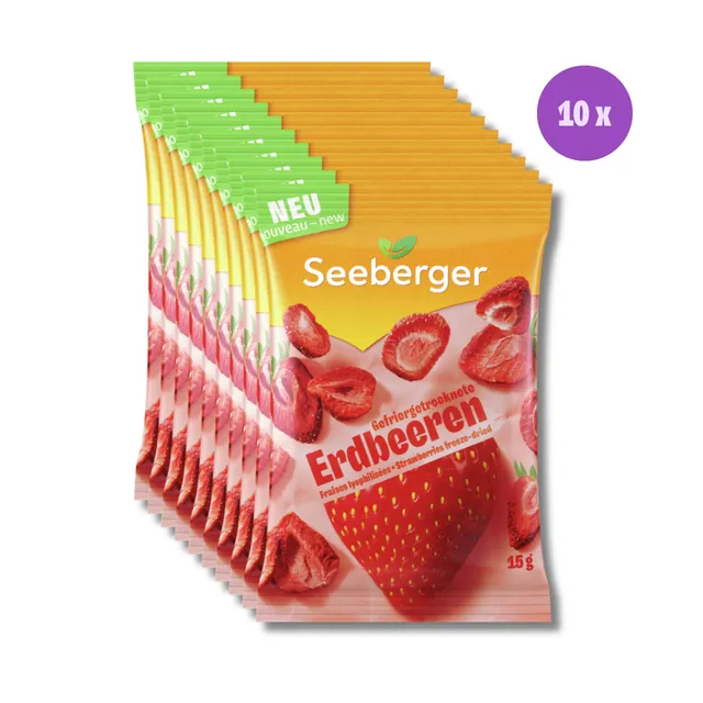 seeberger-silver-label-fraises-lyophilis-es-10-x-15-g image 1