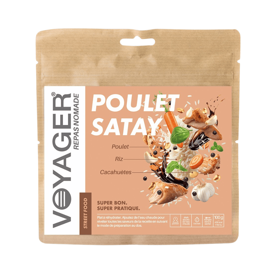 voyager-plats-poulet-satay-riz-lyophilis-cacahu-tes-street-food image 1