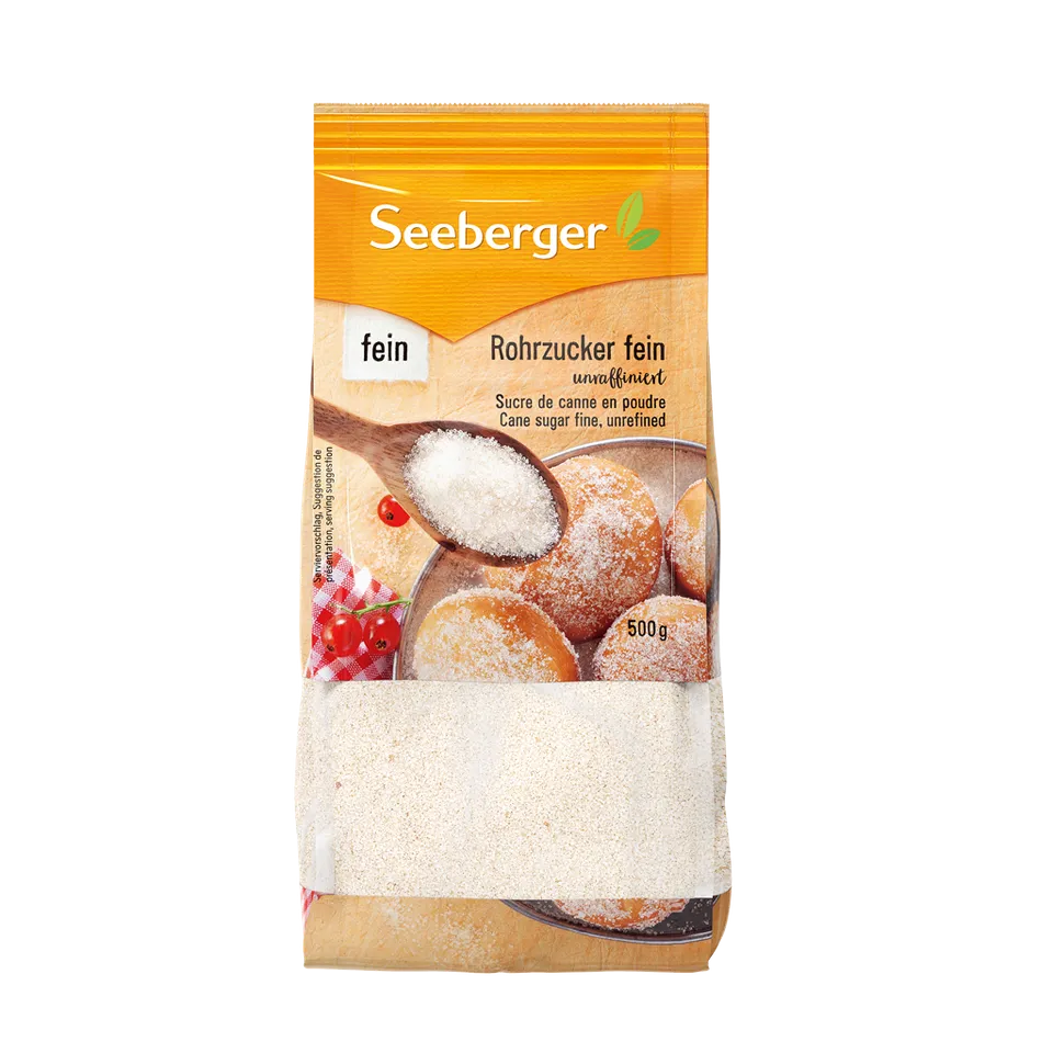 seeberger-silver-label-sucre-de-canne-en-poudre-500-g image 1