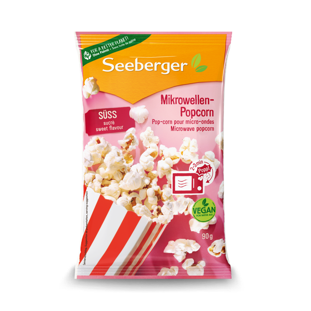 seeberger-silver-label-popcorn-sucr-micro-ondes-90-g image 1
