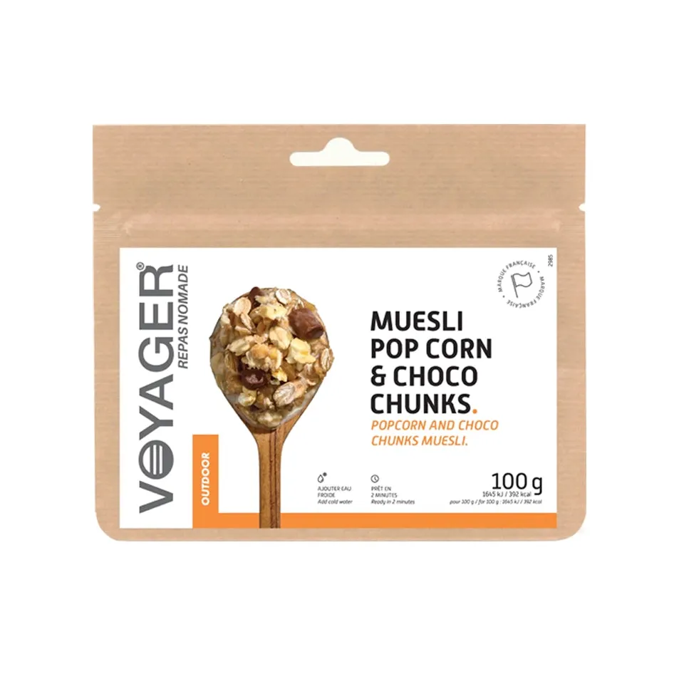 voyager-petit-d-j-muesli-pop-corn-muesli-choco-100g image 1