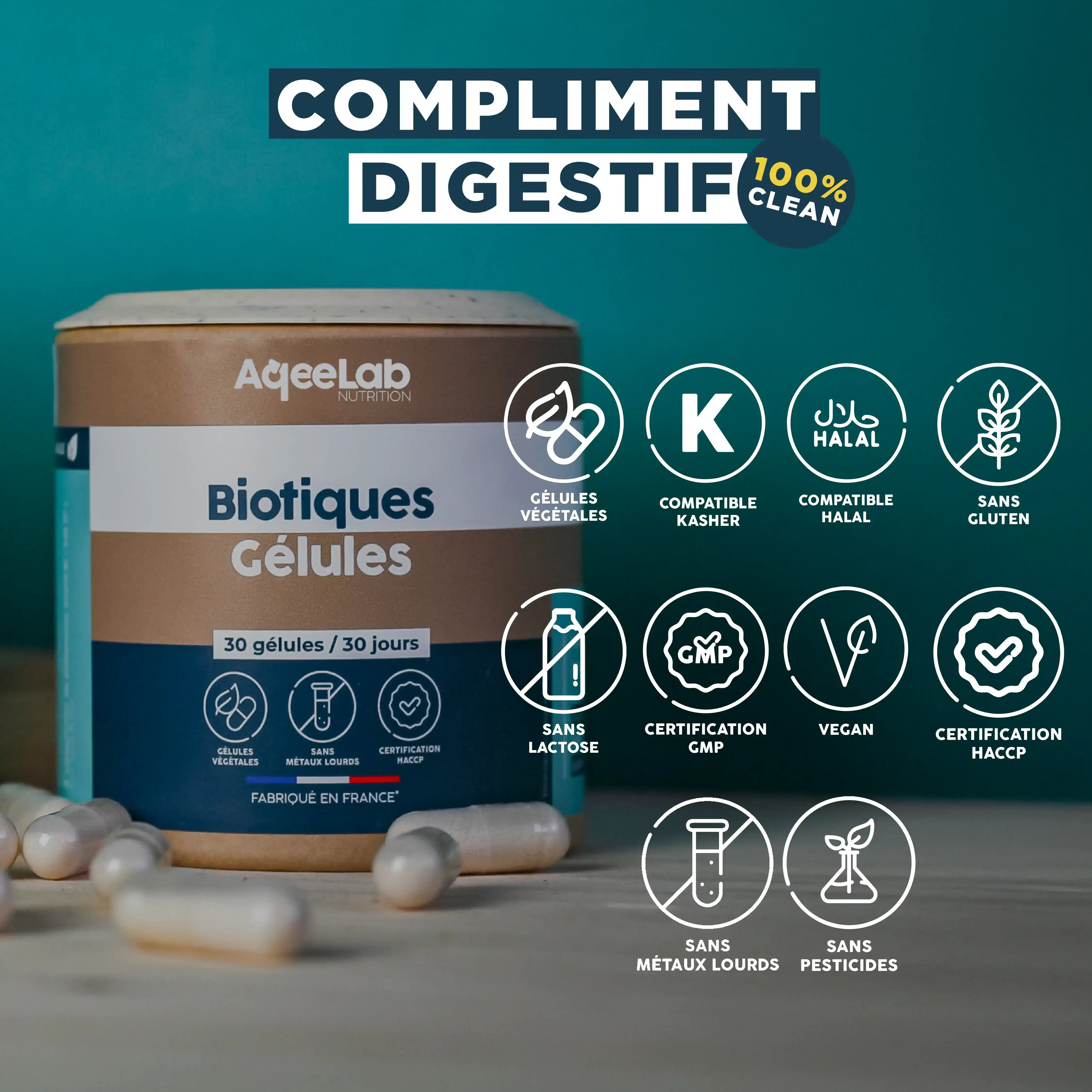 aqeelab-digestion-probiotiques-vegan-hu58-g-lules-v-g-tales image 5