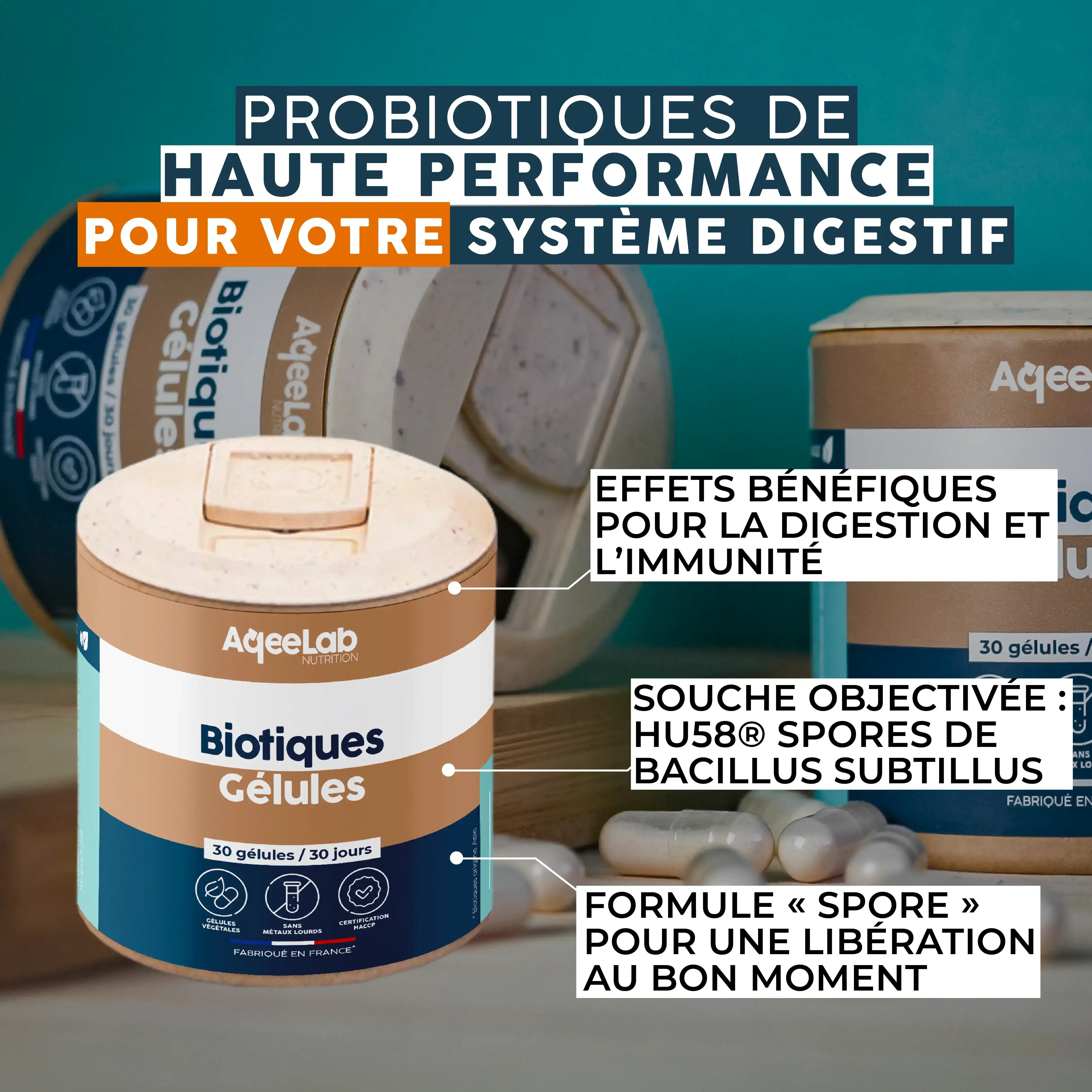 aqeelab-digestion-probiotiques-vegan-hu58-g-lules-v-g-tales image 2