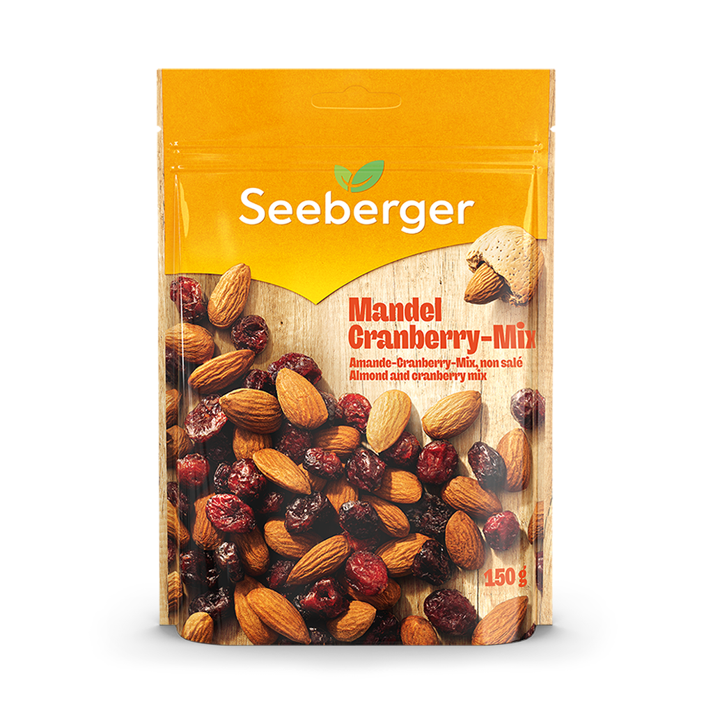 seeberger-silver-label-amande-cranberry-non-sal-150-g image 2