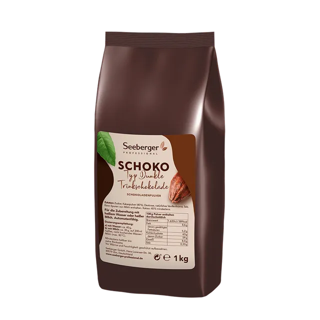 seeberger-silver-label-chocolat-noir-boire-40-cacao-1000-g image 1