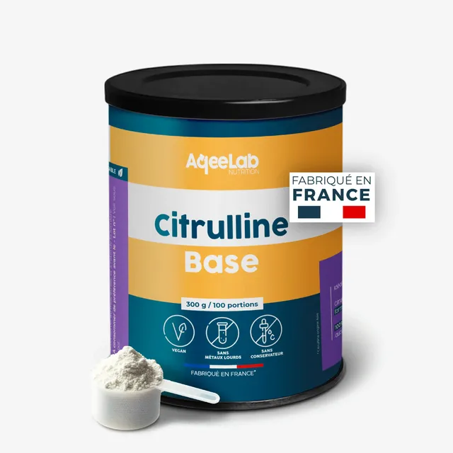 aqeelab-citrulline-base-poudre-300-g-pre-workout image 1