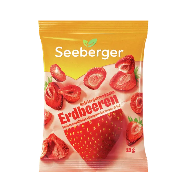 seeberger-silver-label-fraises-lyophilis-es-fruits-secs-15-g-croquantes image 1