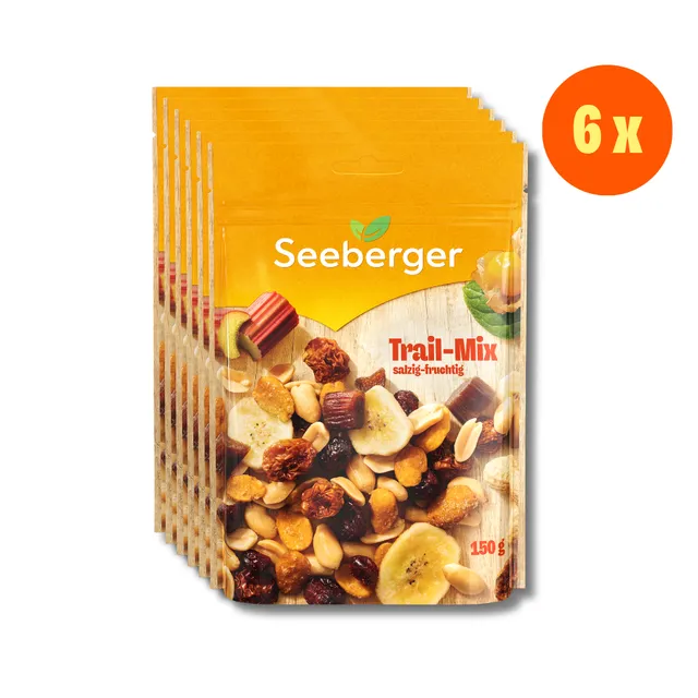 seeberger-silver-label-trail-mix-noix-6-x-150-g-multipack image 1