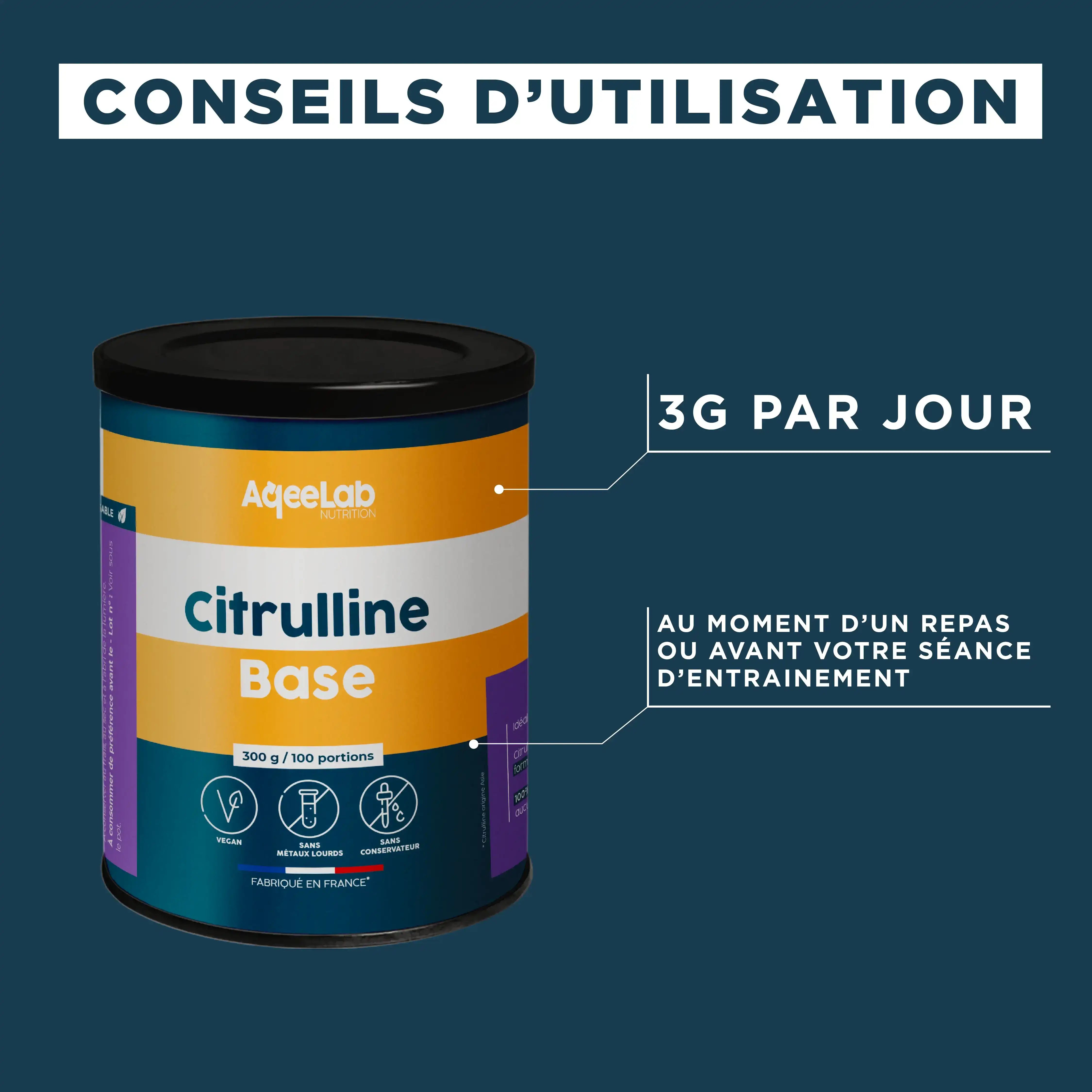 aqeelab-citrulline-base-poudre-300-g-pre-workout image 6