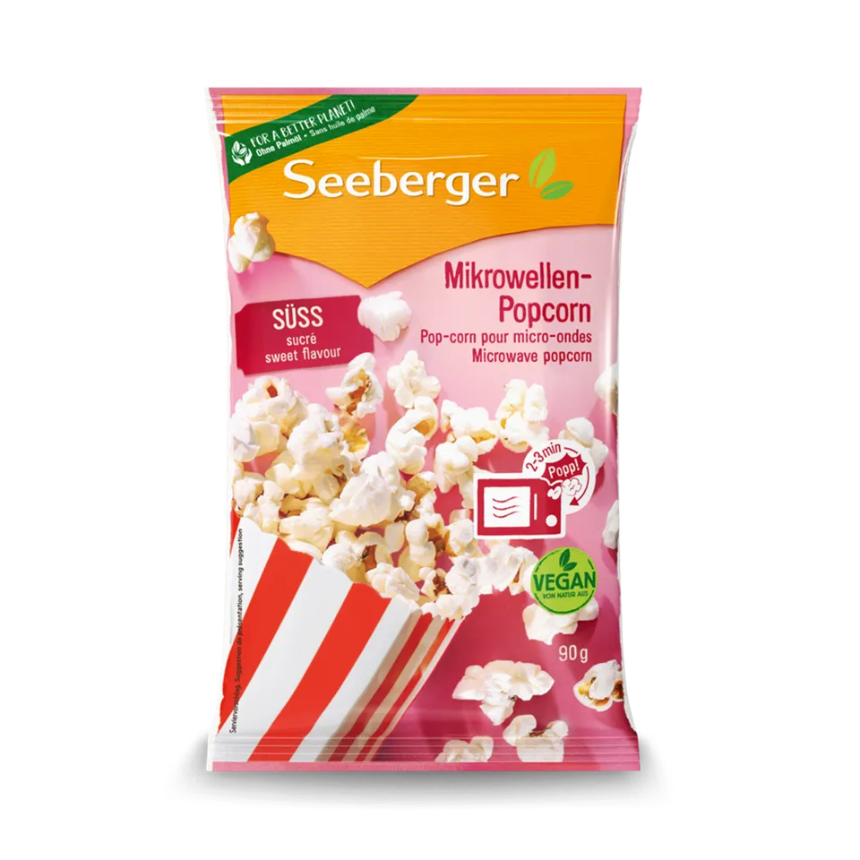 seeberger-silver-label-popcorn-sucr-micro-ondes-90-g image 1
