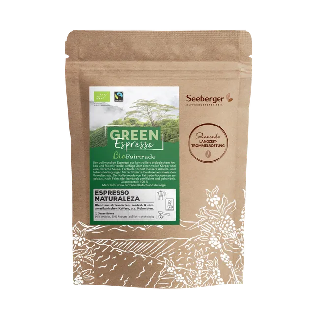 seeberger-green-label-espresso-naturaleza-bio-250-g image 1