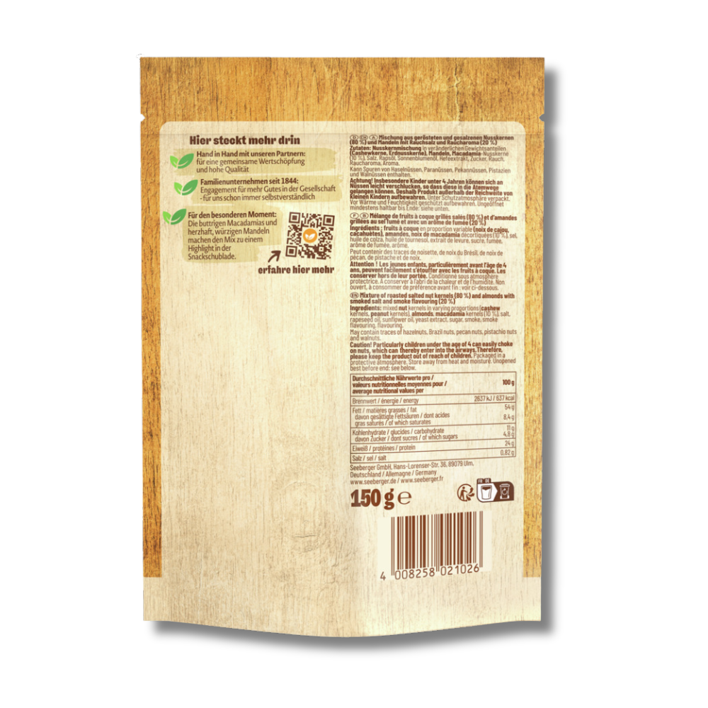 seeberger-silver-label-mix-de-noix-6-x-150g image 5