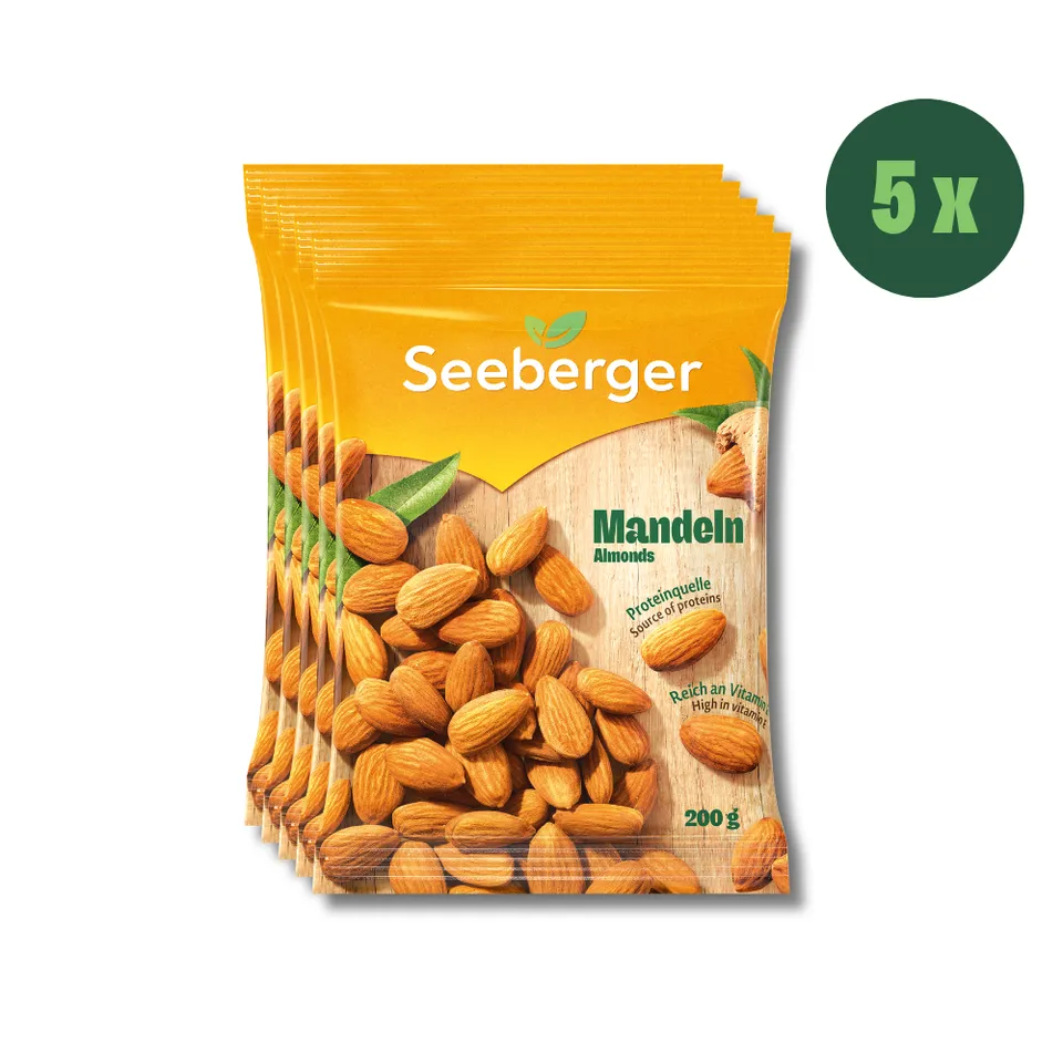 seeberger-silver-label-amandes-nature-5-x-200-g-prot-ines image 1