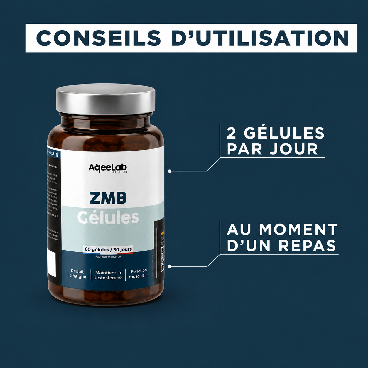 aqeelab-vitamines-min-raux-zmb-zinc-magn-sium-taurine-b6-g-lules image 6