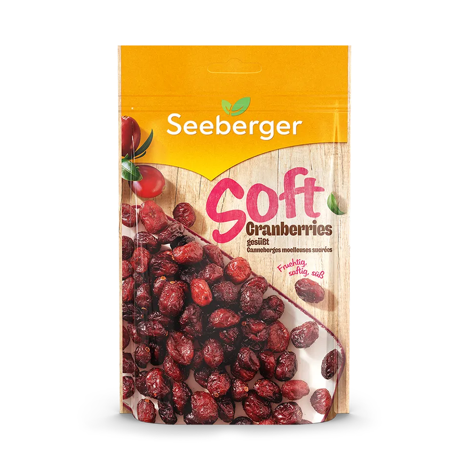 seeberger-silver-label-canneberges-moelleuses-sucr-es-125-g image 1