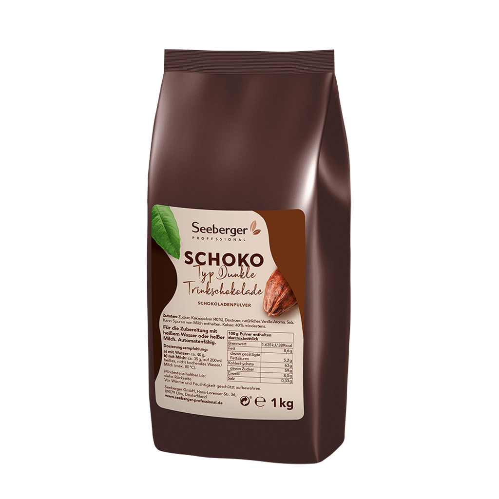 seeberger-silver-label-chocolat-noir-boire-40-cacao-1000-g image 1