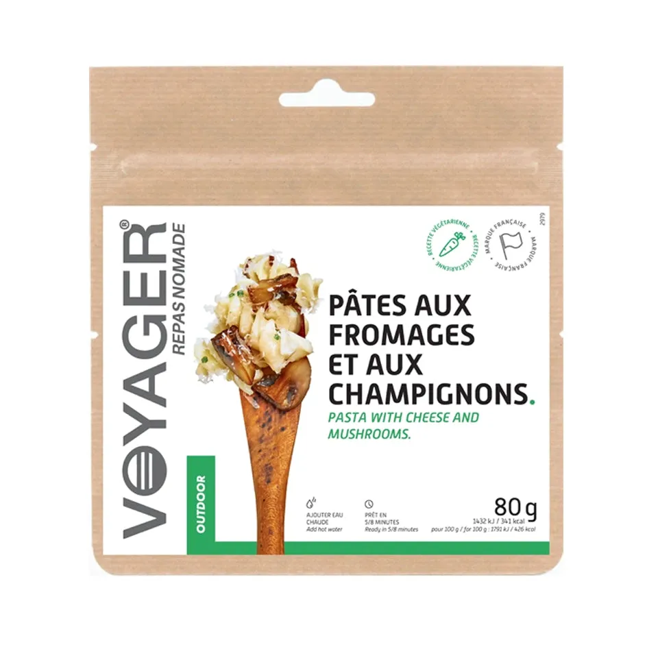 voyager-plats-p-tes-fromage-champignons-lyophilis-es image 1