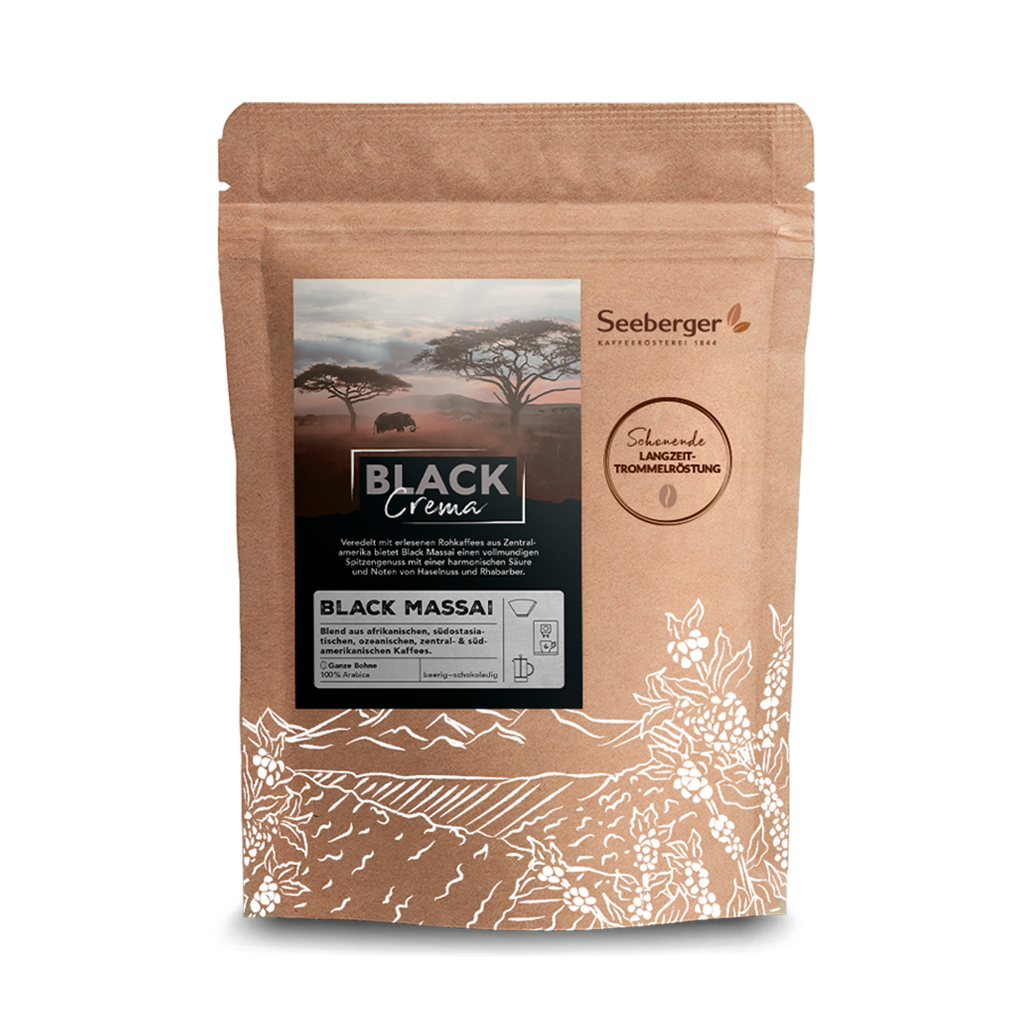 seeberger-black-massai-caf-en-grains-250-g-notes-rhubarbe image 1