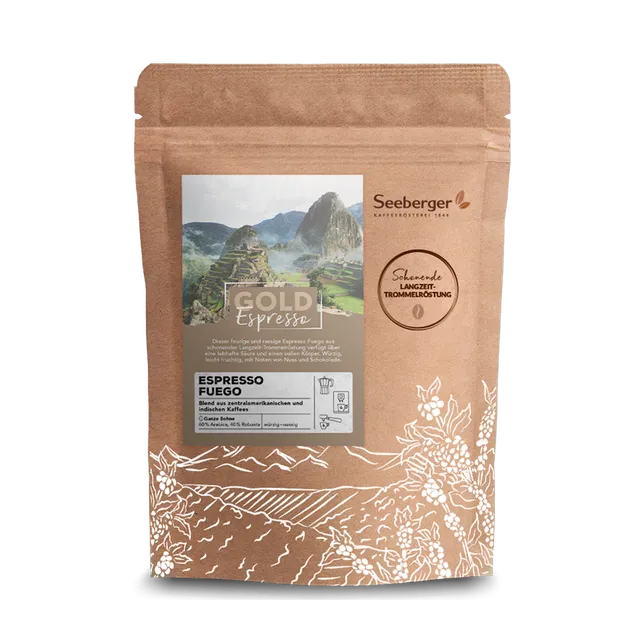seeberger-gold-label-fuego-espresso-250-g-chocolat-noir image 1