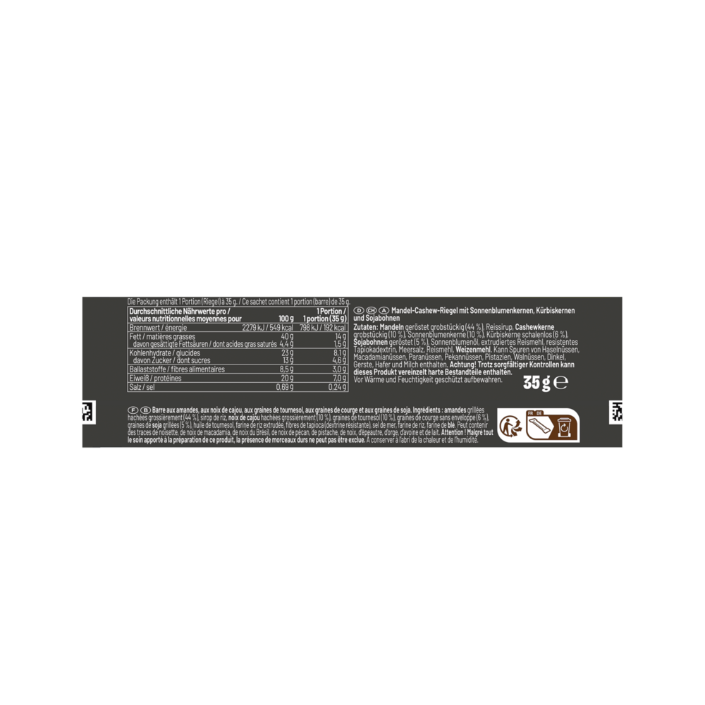 seeberger-silver-label-barre-prot-in-e-fruits-secs-35g image 5