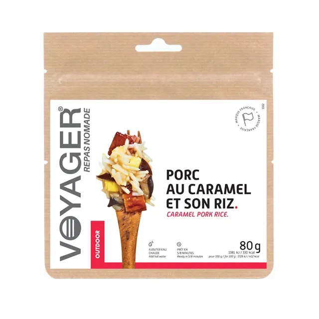 voyager-plats-porc-au-caramel-riz-lyophilis-x1-sucr-sal image 1