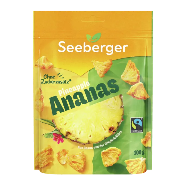 seeberger-silver-label-ananas-sans-sucre-ajout-100-g image 1