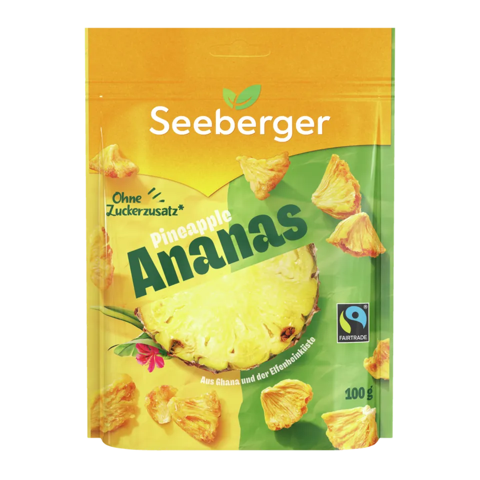 seeberger-silver-label-ananas-sans-sucre-ajout-100-g image 1