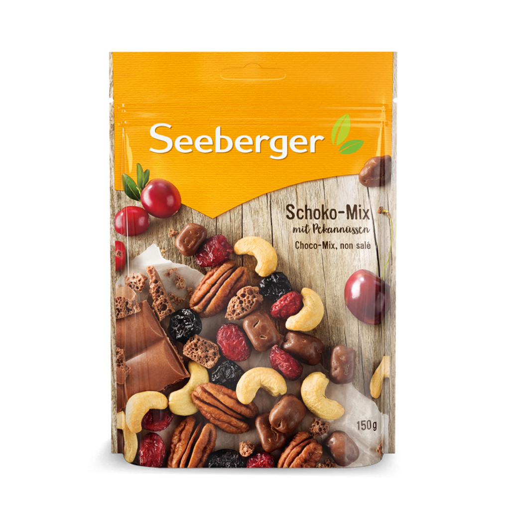 seeberger-silver-label-schoko-mix-snack-chocolat-croquant image 2