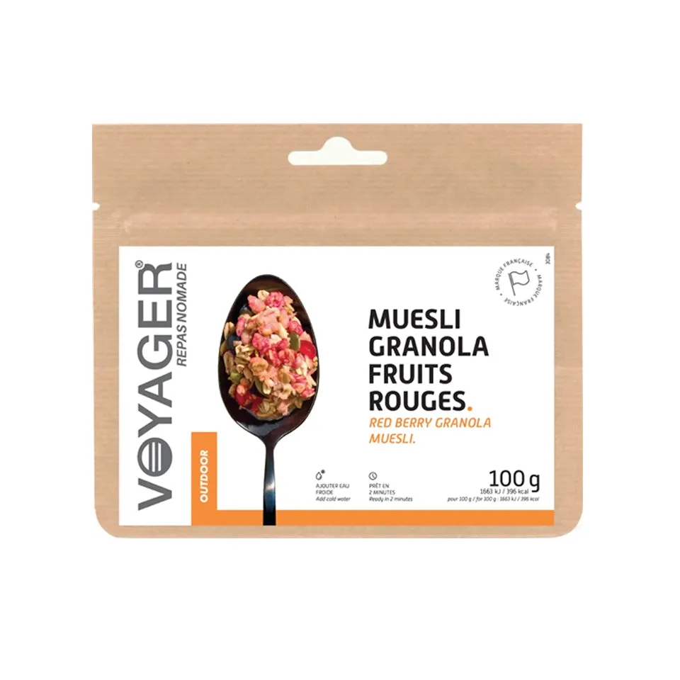 voyager-petit-d-jeuner-muesli-granola-fruits-rouges-lyophilis image 1