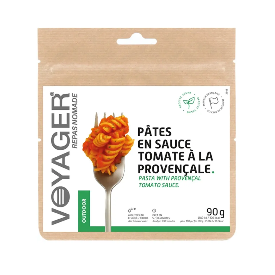 voyager-plats-p-tes-sauce-tomate-proven-ale-lyophilis-es-vegan image 1