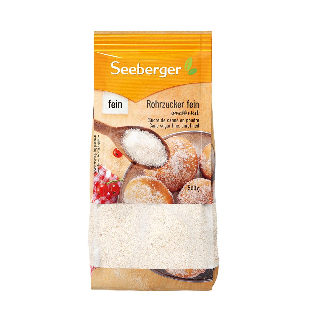 seeberger-silver-label-rohrzucker-fein-sucre-de-canne-fin-non-raffin image 1